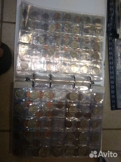 Монеты 5 альбома 2400 шт без повторов