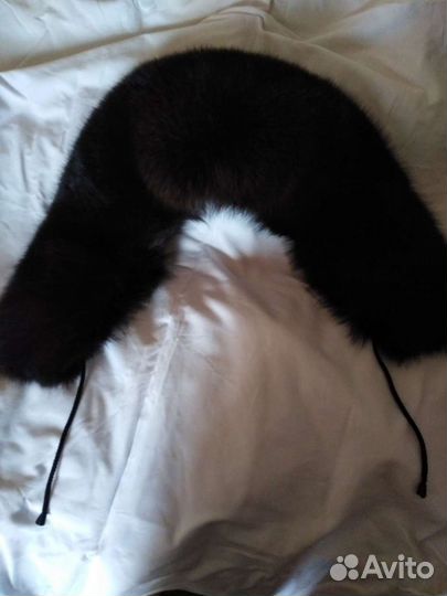 Меховой воротник песец