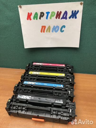 Картриджи HP CC530-533