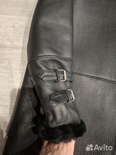 Дубленка авиатор женская