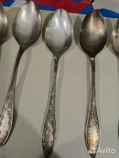 Столовые приборы СССР мельхиор и другие