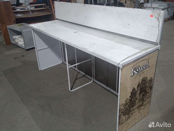 Стойка барная, мобильный ресепшн