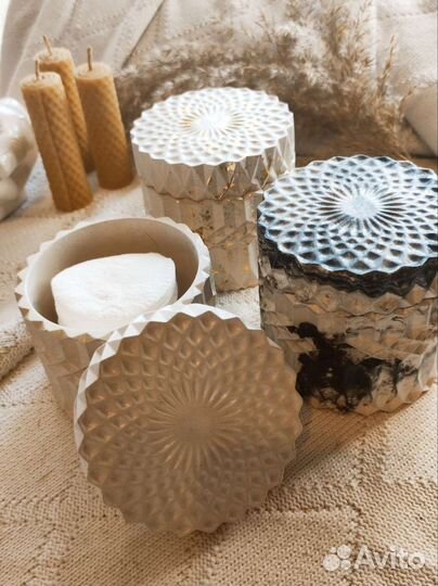 Шкатулка большая из гипса