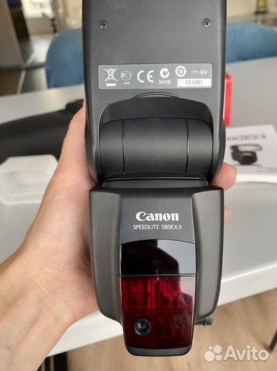 Вспышка Canon 580 ex ii