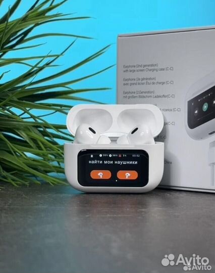 Airpods pro 2 с экраном luxe