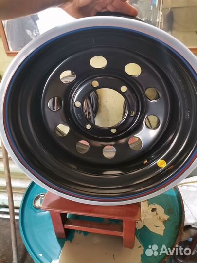 Диски усиленные Тойота Ниссан черный 6x139.7 R15