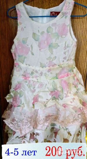 Детское платье, купальник, футболки