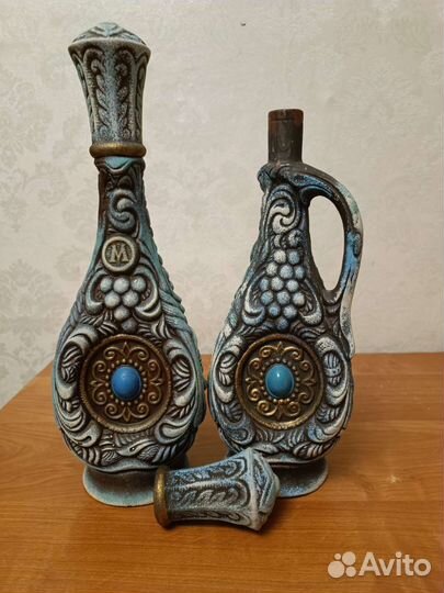 Бутылка керамическая