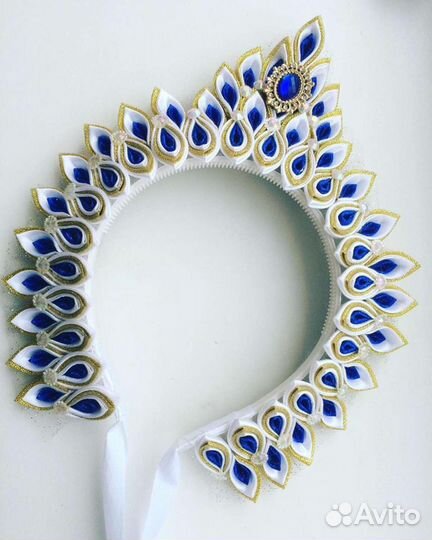 Корона-ободок для новогоднего утренника