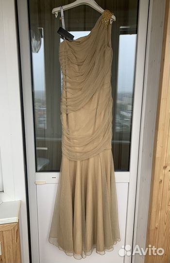 Вечернее новое платье в пол Tadashi Shoji 44-46