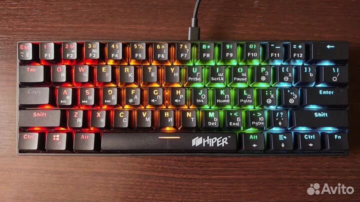 Механическая клавиатура hiper MK-1 spike