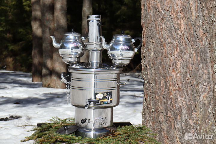 Самовар на дровах