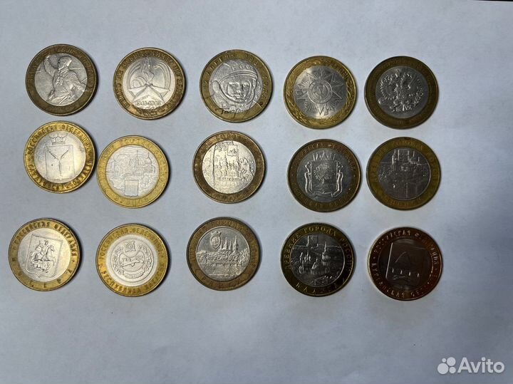 Монеты 1, 2, 5, 10, 25