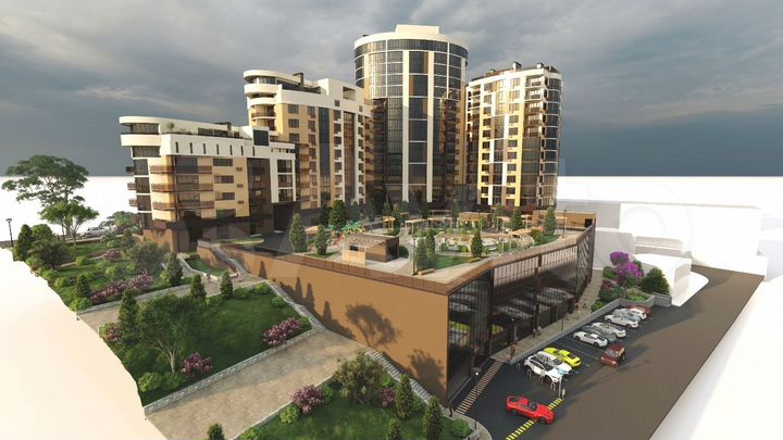 1-к. квартира, 67 м², 10/16 эт.