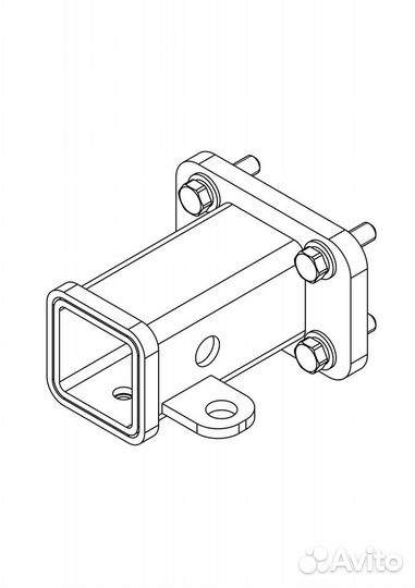 Переходник с фланцевого шара 