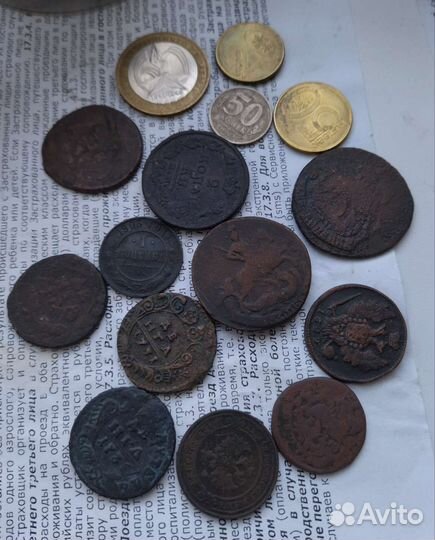 Монеты, бумажные деньги