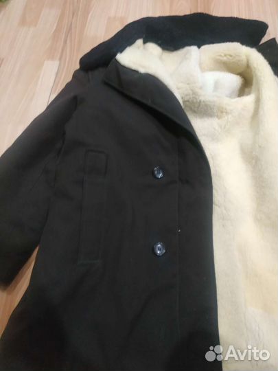 Новый овчинный бушлат