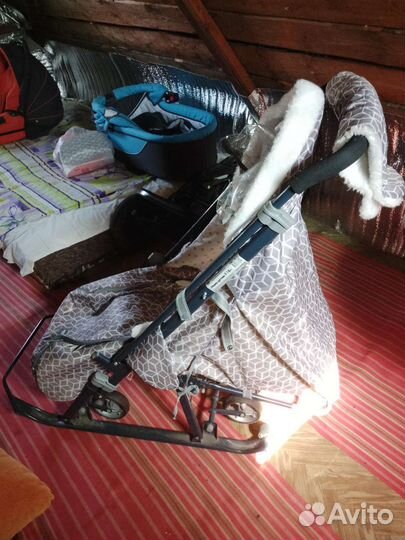 Коляска санки