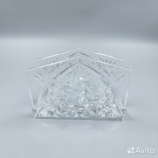 Салфетница хрусталь Польша