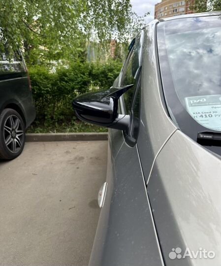 Накладка на зеркала Kia Ceed 2 jd