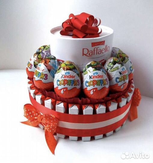 Букеты из конфет)