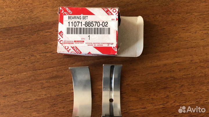 Вкладыши коренные toyota /тойота