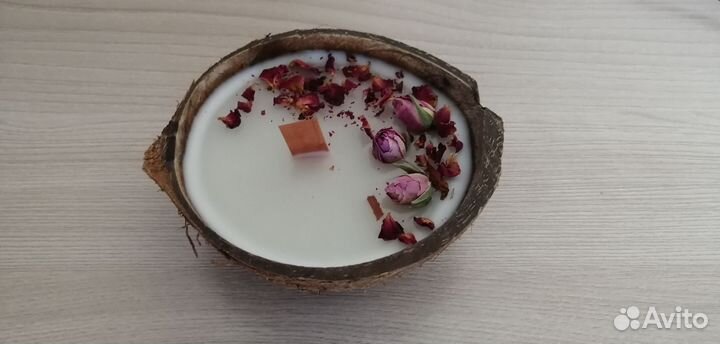 Ароматическая свеча ручной работы