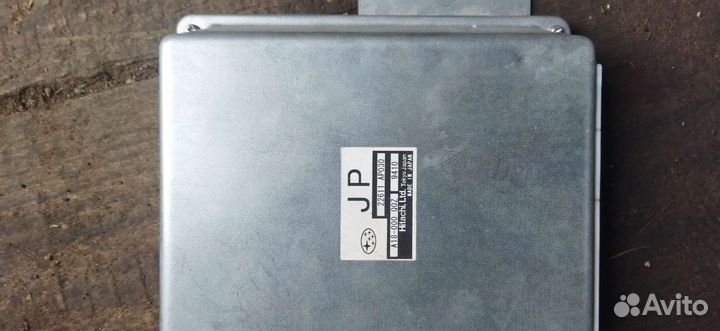 Блок управления двс прошитый Subaru Exiga ej204