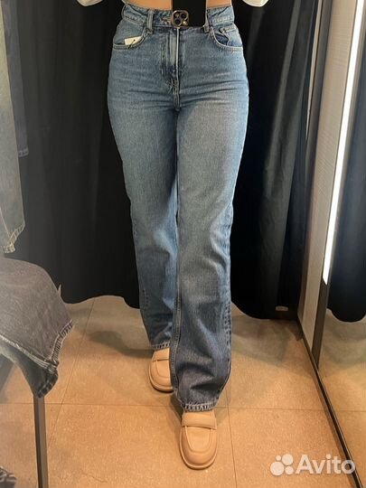 Джинсы maag (zara ) 34-36 прямые
