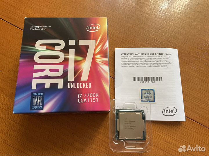 I7 7700k boxed MSI Z270 krait 16 GB DDR4