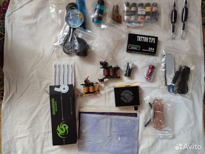 Тату оборудование и материалы для начинающего