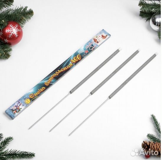 Бенгальская свеча, 400мм