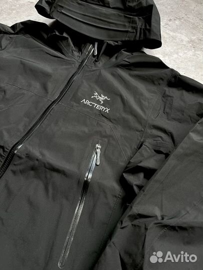 Черная Ветровка Arcteryx Zeta SL