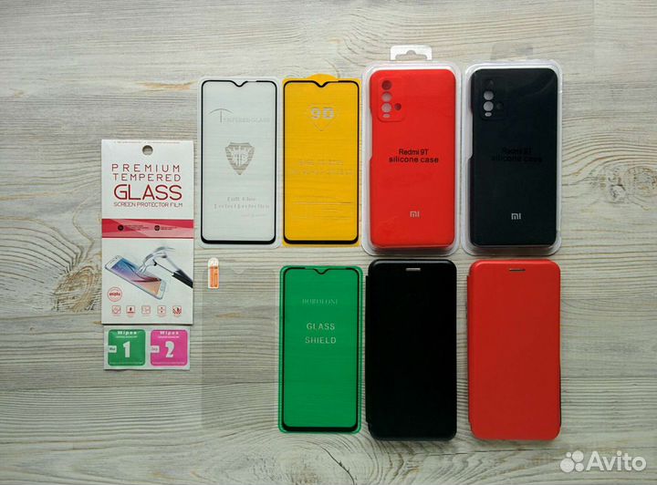 На Xiaomi redmi 9t стекло чехол поклейка