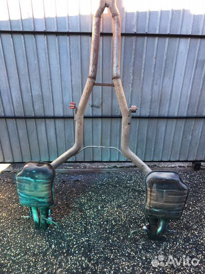 Выхлоп Ауди А8 Д3/W12/6.0