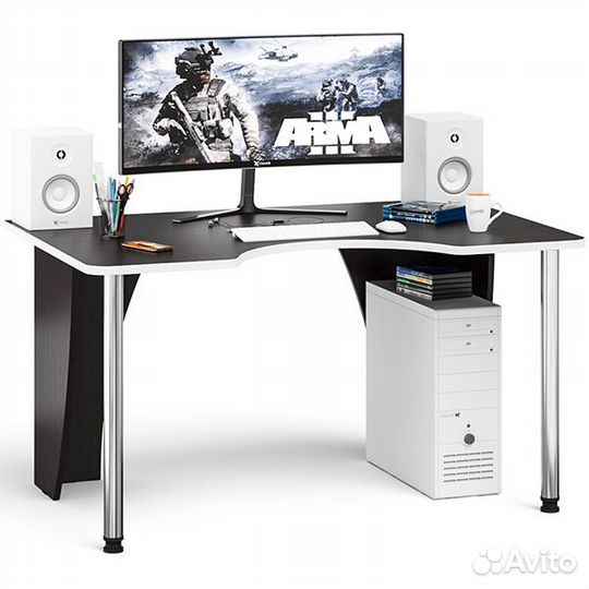 Игровой компьютерный стол С-мд-ск2-1400-900 цвет в