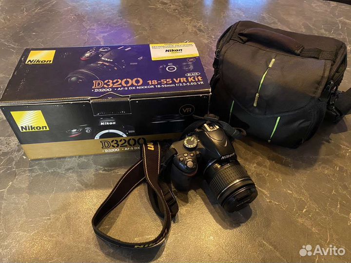 Зеркальный фотоаппарат nikon d3200