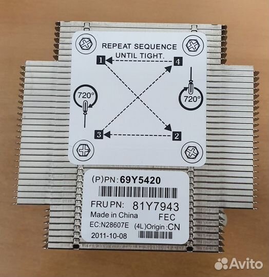 Процессор Intel xeon E3-1220 3.10GHZ с охлаждением