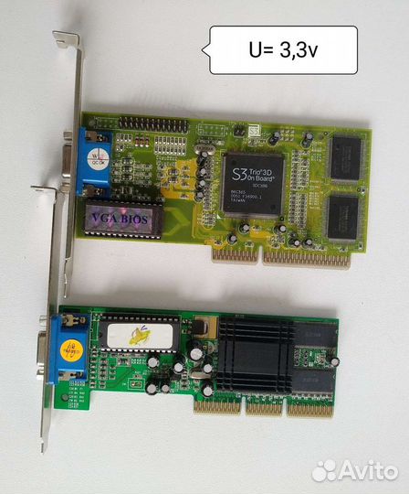 Видеокарта AGP, PCI, ISA