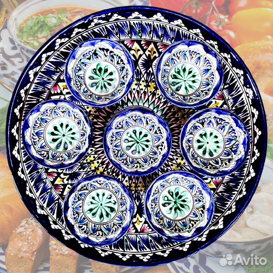 Узбекская посуда ляган 38см