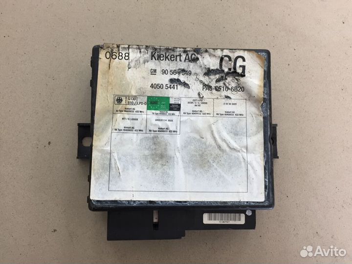 Блок комфорта opel vectra b