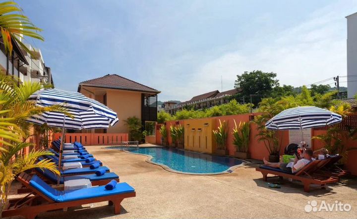 На Пхукет отель Kata Silver Sand 3* с чел