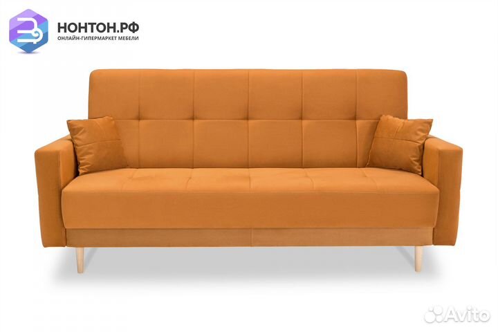 Диван книжка Фиеста коричневый