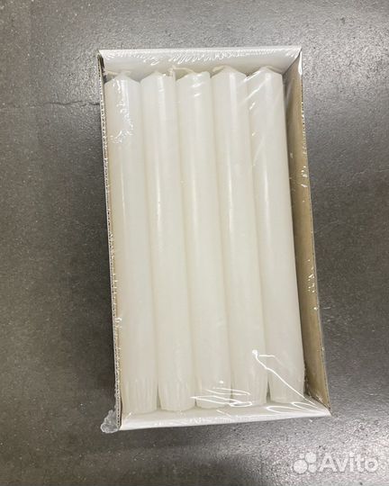 Набор столовых свечей 20 шт