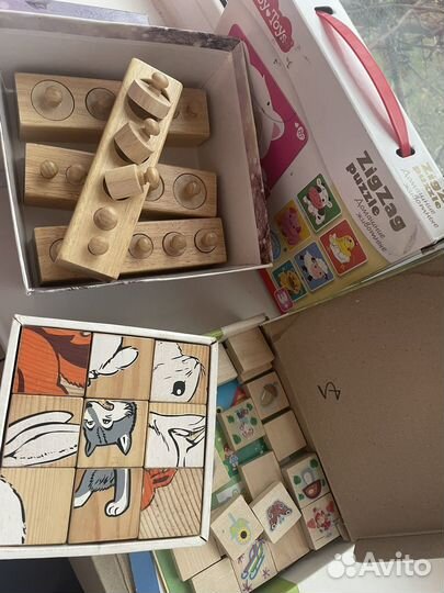Игрушки развивающие детские пакетом