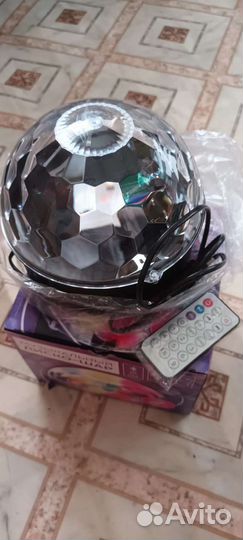 Музыкальный диско шар