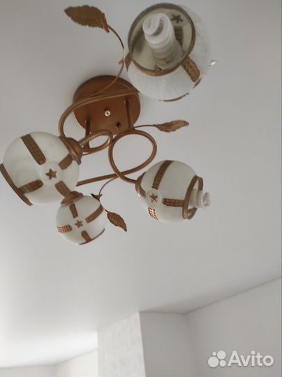 Люстра потолочная бу