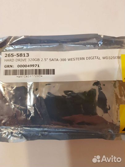 Жесткий Диск Western Digital Scorpio Blue 320Gb