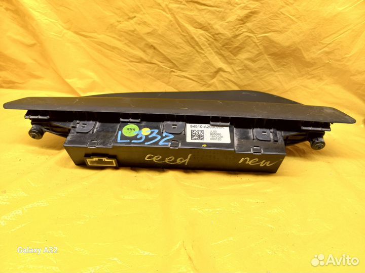 Информационный дисплей kia ceed