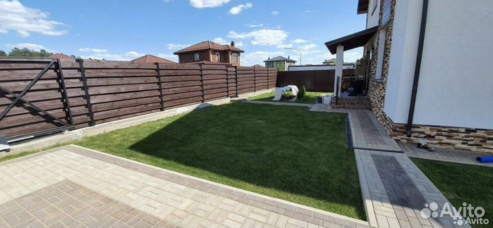 Благоустройство,брусчатка,асфальт,плитка,газон